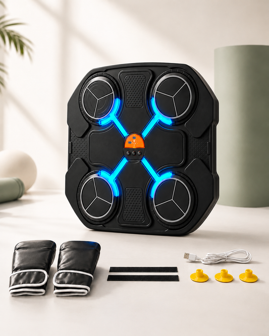 Máquina de Boxeo Interactiva 4-Pads